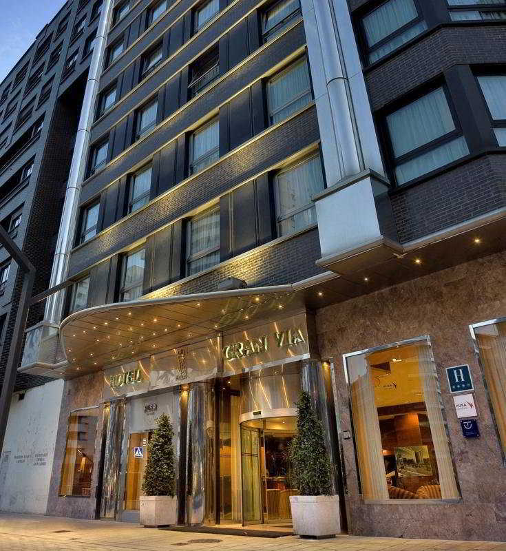 Hotel Gran Via Logroño Exteriör bild